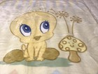 Providencia Looney Tunes Tweety Bird Mushroom Plush Baby Blanket Rare 