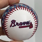 Atlanta Braves 2021 World Series Us Flag Baseball Collectible Rare New W case