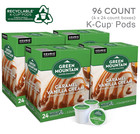 Green Mountain Coffee Caramel Vanilla Cream  Keurig K-cup Pod  Light Roast  96ct