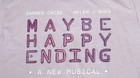 Maybe Happy Ending Retired Darren Criss Helen J Shen Lavender Logo T Shirt Sfc