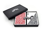 Copag 1546 100  Plastic Playing Cards - Bridge Size Regular Index Black red