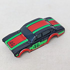 Vtg Aurora Afx Ford Escort  46 Slot Car Body Only Black Red Green No Chassis