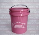      Pink  Lowe s 0 5-quart Bpa-free Mini Paint Bucket       With Lid     