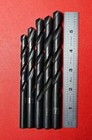 Cleveland Jobber Drill Bits Hss Black Oxide 12  11 5  11  10  9mm Usa - Lot Of 5