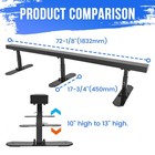 Grind Rail 3-step Adjustable Height For Skateboard Skating Portable Extendable