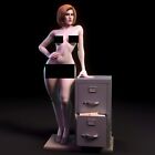 Dana Scully Sexy Unassembled Unpainted 1 24 Scale 3d Printed Resin Model Kit Gk