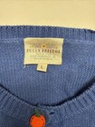 Vintage 90s 1995 Susan Bristol Halloween Teacher Cardigan Sweater Accents Sz L