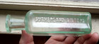 7 Sutherland Sisters Hair Grower Hand Blown 1890s Quack Hair Nostrum Bottle