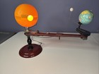 Trippensee Planetarium Bakelite Arm 1980 Vintage Lamp Sun Earth Moon See Descrip