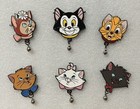 Disney Cats With Bells Pin Set Disney Cats Dinah Figaro Oliver Aristocats Pins