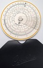 Concise Circular Slide Rule No  28 Vintage Round Japan With Storage Case