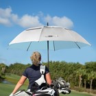 Fulynmen Upf50  Uv Protection Windproof Golf Umbrella Auto Open Vented Double