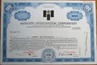 Hamilton International Specimen Stock Certificate-pharmaceutical-blue 100 Shares