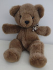 Vintage Applause Baby s First Bear  Teddy Bear 80 s 13  Stuffed Plush Brown Toy