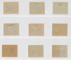 Trinidad   Tobago 1935 Pict  Set Scott 34-42 sg 230-239  Mlh cv 90    a6056x