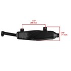 Exhaust Muffler For Yamaha Kodiak 400 Yfm400fw 4x4 1994-1997