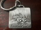 Timberjack Key Chain Skidder With Logs And Forest Solid Metal Durable
