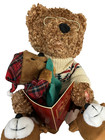 Avon Story Time Bear  twas The Night Before Christmas  2006 Animated Plush