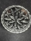 Gorham Lady Anne Full Lead Crystal Glass Coaster Set  4  Made In Germany Vintage
