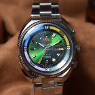 Original Japan Watch Orient King Diver Automatic Watch Kd Green Dial 21 Jewels