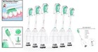 Electric Toothbrush Replacement Heads For Philips Sonicare E-series  Pack Of 6