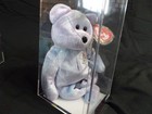 Ty Beanie Baby Issy Santa Barbara 8th 10th Gen Authenticated Tbb Mwmt Mq