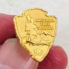 Vtg National Park Service Ranger Arrowhead Tie Tack Pin
