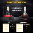 Led Fog Light Bulb H11 High Power Driving Lamps 6000k White Foglight Bulbs Kit