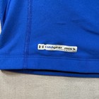 Under Armour Mock Neck Long Sleeve Compression Shirt Mens Large Blue