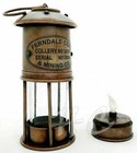 Nautical Antique Anchor Oil Lamp Brass   Copper Maritime Ship Lantern Boat Light
