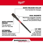 Milwaukee Shockwave 18 In  Impact Locking Bit Holder
