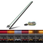 48 Inches Triple 360 Leds Tailgate Strip Light With Sequential Amber Turn Signal