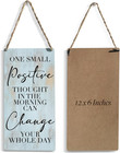 Rustic Wood Sign Inspirational Home Farmhouse Wall Hanging Decor Wooden Wall