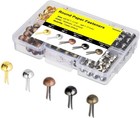 200pcs Brads For Paper Crafts  8x17mm Multicolor Brads For Fasteners