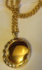 Estee Lauder Solid Perfume Compact Moon Dreams Necklace Modern Muse New In Box