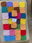 30 Approx 4 Inch Granny Squares Blocks Crocheted  Afghan  Assorted Colors Lot 7
