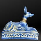 Authentic Ancient Egyptian Antique Rare God Anubis Statue Figurine Bc