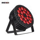 8pcs Shehds Aluminum Alloy Led Flat Par 18x18w Rgbwauv Par Stage Lights Dj Disco