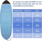 Surfboard Sock Cover - Lightweight Uv Protection Bag For Travel   Storage