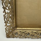 Vintage Filigree Floral Picture Frame For 8    X 10    Photo Gold Tone