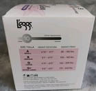 Leggs Silken Mist Tights B Black Mist Control Top Ultra Sheer Leg 2 Pairs