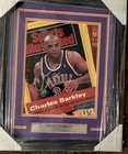 Charles Barkley Sports Illustrated Matted Framed Signed Hof 2006 19x23 Beckett
