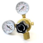 Cga580 Argon Co2 Dual Regulator Gauge Flow Meter For Mig Tig Welding Gas Welder