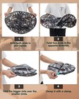 Hair Cutting Cape For Salon Barber Adult Hair Styling Hairdressing Accessory