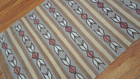 Antique Navajo Native American Indian Wool Hand Made Rug 2 8  X 4 2 