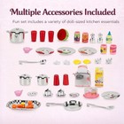 Doll Kitchen Playset For Kids  My Modern Mini Kitchen House Furniture Pretend   