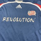 Adidas Soccer Jersey Mens Xl New England Revolution Mls Blue 2007 Blokecore