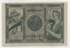 Germany 50 Mark 1920 Pick 68 b Aunc Uncirculated Banknote