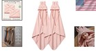 Gentle   Absorbent 32  Baby Hooded Towel Set - Ideal For Newborns To Toddlers