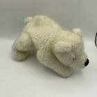 Russ Berrie Glacier White Polar Bear 13  Floppy Plush Stuffed Animal Vintage Tag